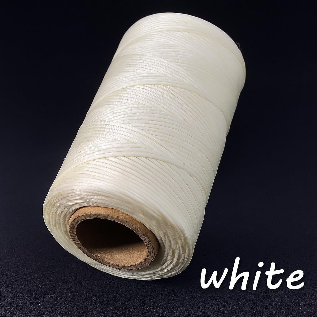 Amazon.co.jp: RER レザークラフト 蝋引き 糸 紐 ワックスコード 4色